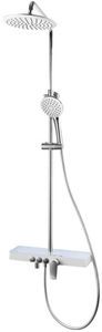 Смеситель для ванны с верхним душем, Shelfy, IDDIS, SHESB3Fi06
