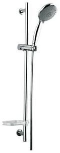 TSH0601 Душ.гарнитур(стойка 710мм,лейка 5F D125мм,шланг нерж.сталь 1,5м)