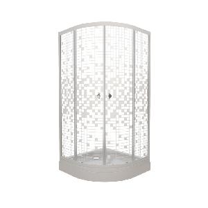 Душевой уголок Тритон "Мозаика", низкий поддон 900x900x1910