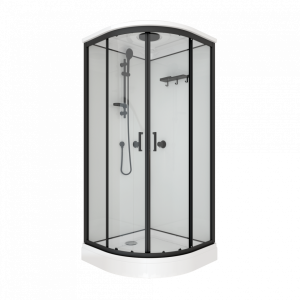 Душевая Кабина  Тритон Прайм-Блэк 90*90 А низкий поддон