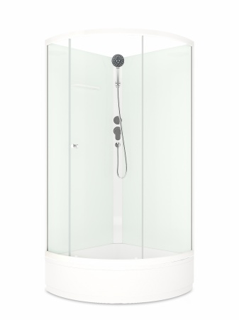 Душевая кабина Domani-Spa Simple 99 Eco mid V1.2 (90х90 см) без крыши 