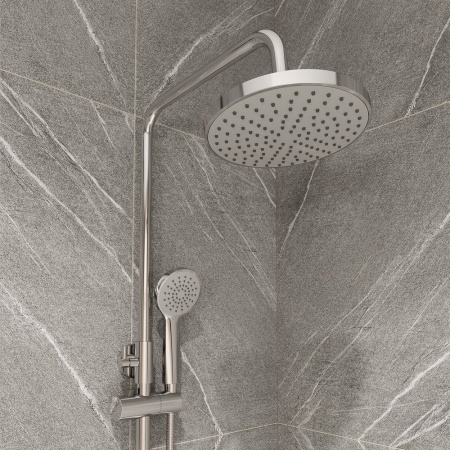 Смеситель с верхним душем, Simp, Milardo, SIMSB1FM06