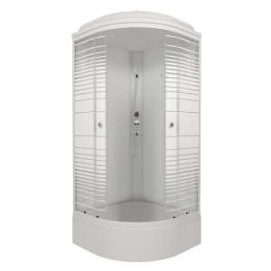 Душевая Кабина Тритон  Полосы 90*90 В ДН4 средний поддон