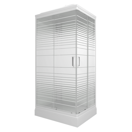 Душевая кабина Тритон  Квадро 100*80 универсальная левая/правая