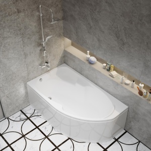 Ванна Triton София 1500х950 левая полный комплект в наличии