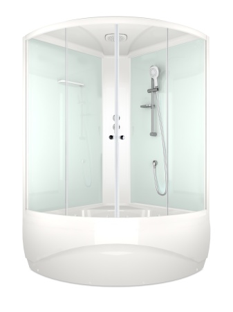 Душевая кабина Domani-Spa Vitality Slim high 120х120 см матовые Официальный дилер