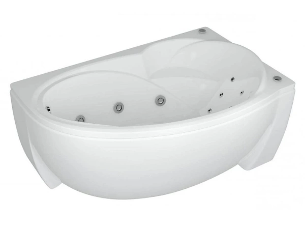 Акриловая ванна Aquatek Бетта 150х95 R полный комплект с экраном