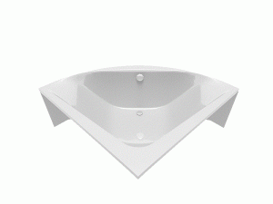 Акриловая ванна Vayer Boomerang 150х150 комплект 