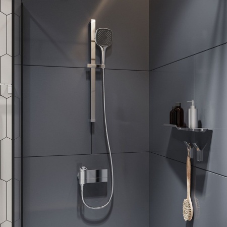 Лейка для душа, хром, Slide, IDDIS, SLI3F0Ci18