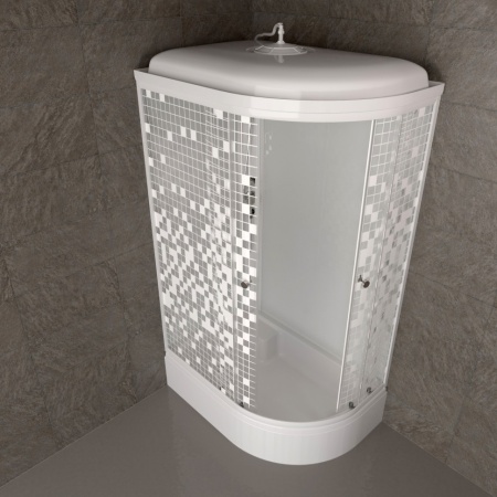 Душевая Кабина Тритон   Коралл 120*80 В Левая средний поддон  