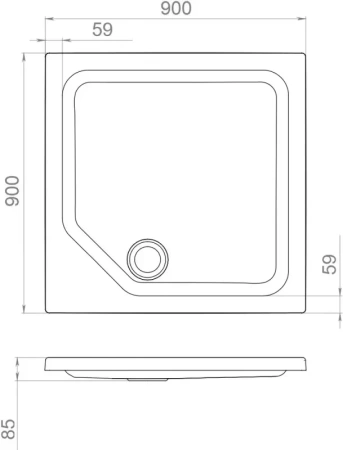 ПД1 Низкий поддон