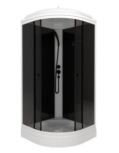 Душевая кабина Triton Грэй-Блэк 90*90 А низкий поддон тонированное стекло 