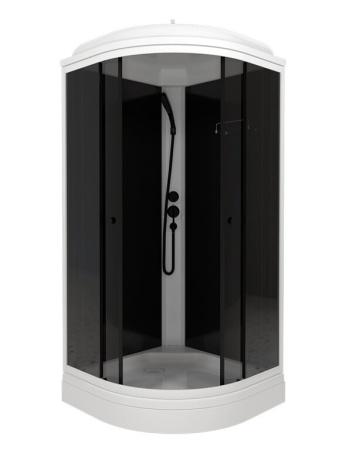 Душевая кабина Triton Грэй-Блэк 90*90 А низкий поддон тонированное стекло 