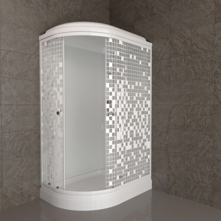 Душевая Кабина Тритон  Коралл 120*80 А Правая низкий поддон 