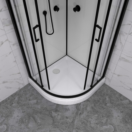 Душевая Кабина  Тритон Прайм-Блэк 90*90 А низкий поддон