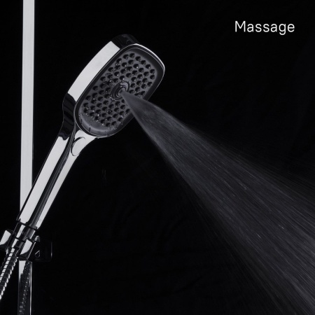 Лейка для душа, хром, Slide, IDDIS, SLI3F0Ci18