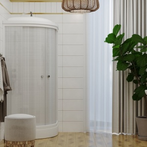 Душевая Кабина  Тритон Лён 90*90 А ДН4 низкий поддон