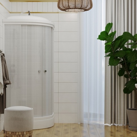 Душевая Кабина  Тритон Лён 90*90 А ДН4 низкий поддон