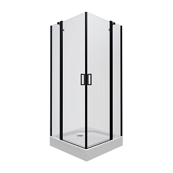 Душевое ограждение Triton Тау-Блэк 90*90*207 с поддоном