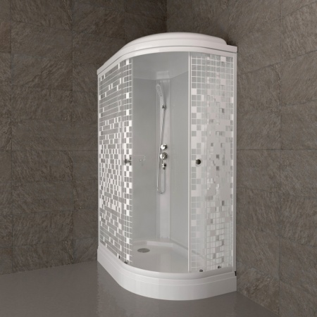 Душевая Кабина Коралл 120*80 А Левая низкий поддон 