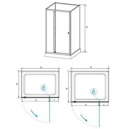Душевая кабина RGW Andaman AN-207 120х80х198,5