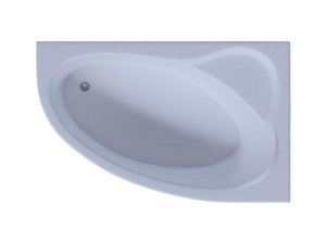 Акриловая ванна  Aquatek Eco-friendly Фиджи 170х110 R полный  комплект с экраном