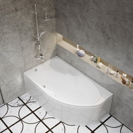 Ванна Тритон София 150*95  (Левая) комплект полный 