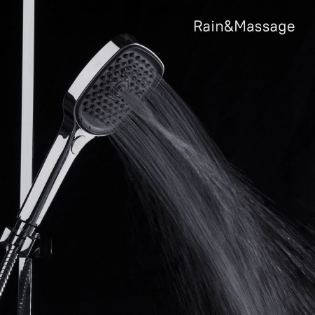 Лейка для душа, хром, Slide, IDDIS, SLI3F0Ci18