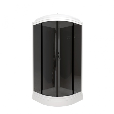 Душевая Кабина Грэй-Блэк 90*90 А (ПД31