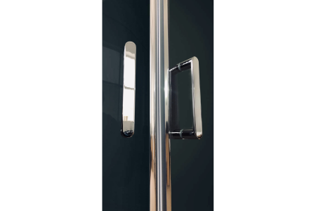 Душевая кабина RB 90HP7-WT-CH (белое/прозрачное) 90x90x217 профиль хром 