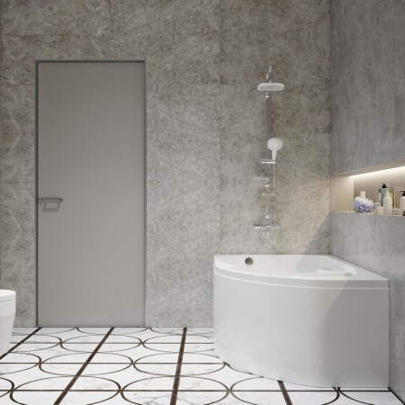 Ванна Тритон София 150*95  (Левая) комплект полный 