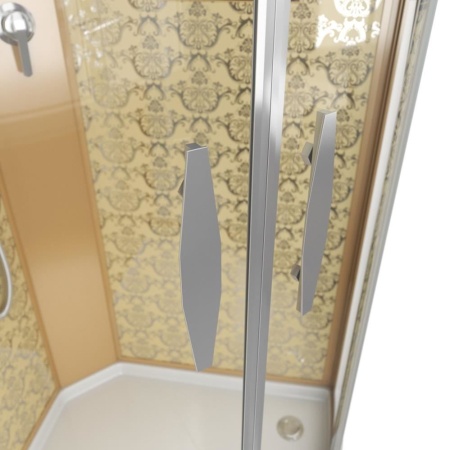 Душевая кабина Niagara Luxe NG-7715GBK 90х90х210 без крыши