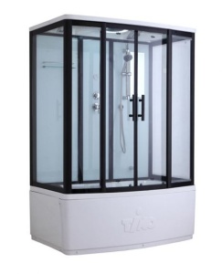 Душевая кабина Timo Standart Т-6650 Black 150*88*220