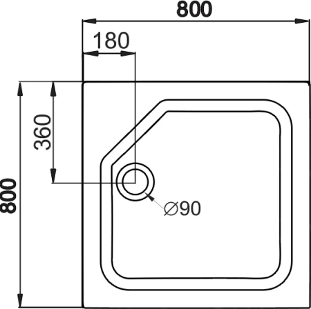 ПД21 Низкий поддон