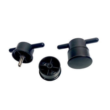 Душевая Кабина Грэй-Блэк 90*90 В средний поддон 