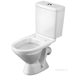 Унитаз-компакт Santek Лига 34,5*65 с крышкой-сиденьем полипропилен