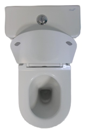 Унитаз-компакт Ceruttispa Bernina CT7193 34*65 безободковый с крышкой-сиденьем микролифт Slim