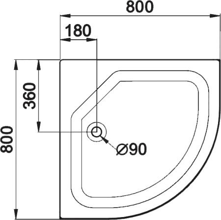 ПД22 Низкий поддон