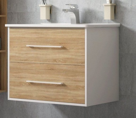 Тумба с раковиной Corozo Гольф 85 сонома