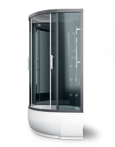 Душевая кабина Erlit ER5710TP-C24-RUS 100х100х215 тонированное стекло