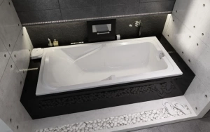 Акриловая ванна Riho Future 190х90 комплект с экраном 