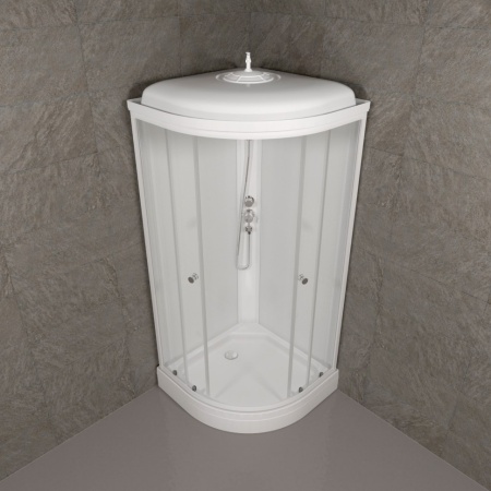 Душевая Кабина Экстра 88*88 А  низкий  поддон прозрачное стекло 