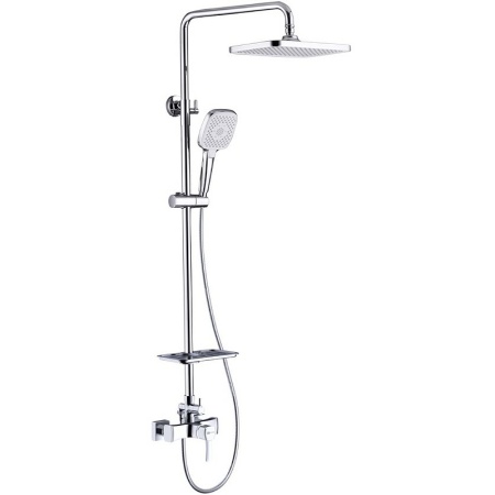 "ЭВИТТА" LM0560C СМЕСИТЕЛЬ ДЛЯ ДУША С ВЕРХНЕЙ ДУШЕВОЙ ЛЕЙКОЙ "ТРОПИЧЕСКИЙ ДОЖДЬ", ХРОМ LEMARK LM0560C LM0560C