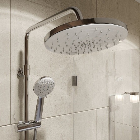 Смеситель для ванны с верхним душем, Male, IDDIS, MALSB3Fi06