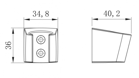 Крепление настенное Lemark LM8082C фиксированное для лейки