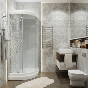 Душевая Кабина Тритон Мозаика 100*100 А ДН4 низкий поддон