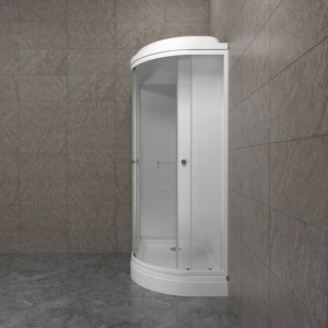 Душевая кабина Triton Коралл Лайт А 120х80  левая низкий поддон 