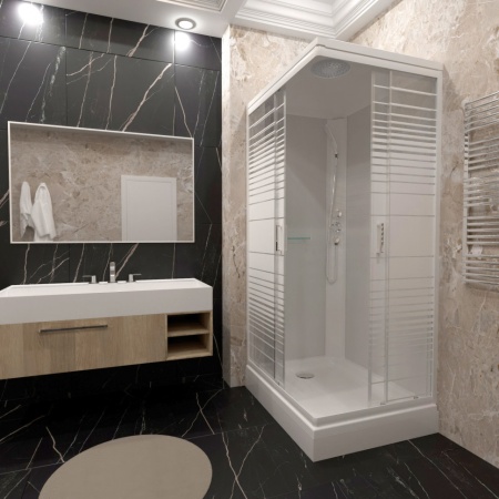 Душевая Кабина Тритон Квадро 120*80 универсальная левая /правая