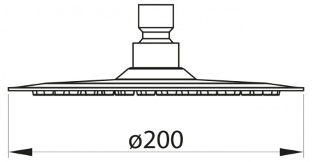 Верхний душ BelBagno Nova d 20