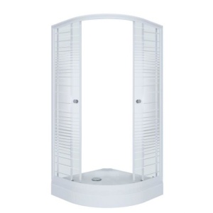 Душевое ограждение Triton Стандарт полосы 100*100*205 А с поддоном